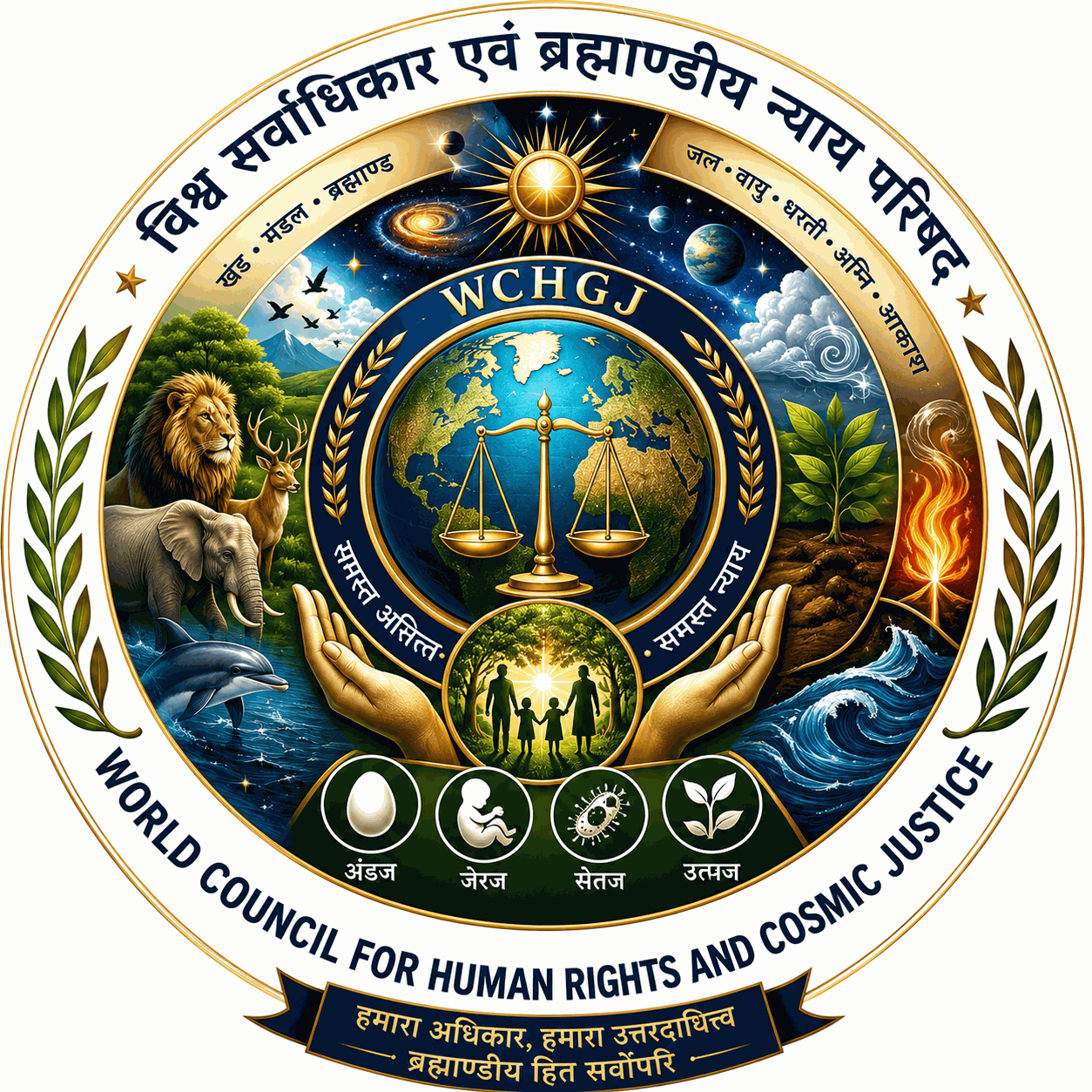World Council on Cosmic Rights and Universal Justice (WCHRCJ)
